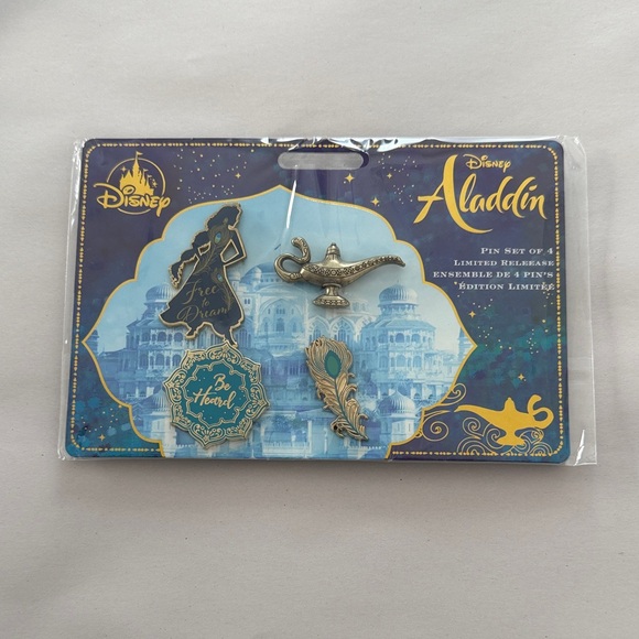 Disney Other - Disney Aladdin Pin Set